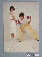 藏品(蔡幸娟、洪榮宏明星照片小卡)的圖片