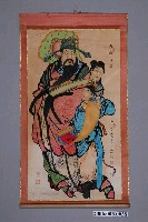藏品(天官賜福彩畫捲軸)的圖片