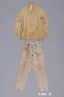 藏品(褐色棉質西式男士套裝)的圖片