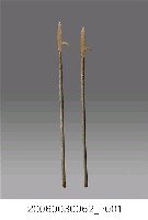 藏品(梧棲大庄宋江陣鉤鐮槍一對)的圖片