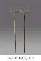 藏品(梧棲大庄宋江陣三股叉一對)的圖片