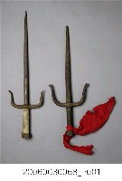 藏品(宋江陣兵器鐵尺一對)的圖片