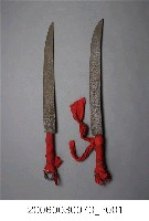 藏品(宋江陣兵器無護手短刀一對)的圖片