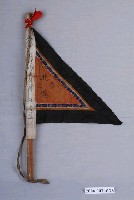 藏品(新竹廳苗栗二堡通霄北勢庄黃煌輝北港進香旗)的圖片