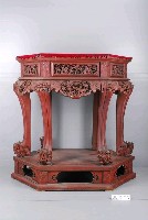 藏品(民國69年西羅殿六角供桌與底泥)的圖片