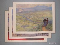 藏品(梁中銘、梁又銘繪蔣公勳業海報1組10張)的圖片