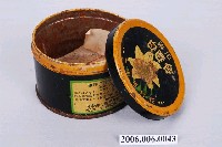 藏品(藥用白百合濕疹爽身粉盒)的圖片