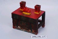 藏品(布袋戲用案桌四件一組)的圖片