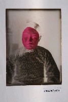 藏品(婦女半身照玻璃底片)的圖片