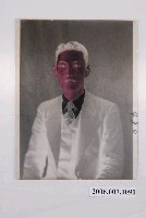 藏品(男子個人照玻璃底片)的圖片