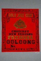 藏品(英商德記洋行金菩薩牌烏龍茶商標紙)的圖片