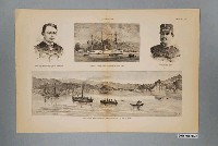 藏品(1885年3月21日法國《畫報》之〈基隆港〉)的圖片