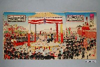 藏品(臺灣嶋臺南城外招魂祭之圖)的圖片