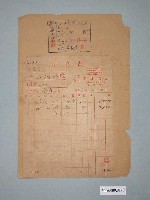 藏品(昭和12年嘉義市豐茂商店給水上信用組合之計算書)的圖片
