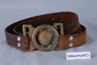 藏品(日治時期小學教員皮帶)的圖片