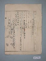 藏品(明治41年徐嘮與徐頂等業主權保存登記申請書)的圖片