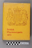 藏品(藥品委員會出版《英國藥典》1973年版)的圖片