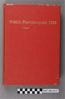 藏品(藥品委員會出版《英國藥典》1980年版第2冊)的圖片