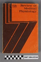 藏品(威廉·法蘭西斯·甘農著《醫學生理學複習》)的圖片