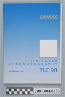 藏品(瑞士CAMAG「Thin-Layer Chromatography TLC 90」型錄1991年版)的圖片