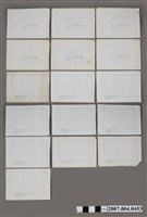 藏品(藥品製造許可證製造管制標準書清冊表單)的圖片