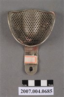 藏品(牙科印模用牙托)的圖片