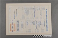 藏品(高雄市牙醫師公會會員診所收費標準表)的圖片