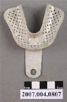 藏品(IND.ARGENTINA牙科印模用011號牙托  )的圖片