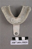 藏品(IND.ARGENTINA牙科印模用022號牙托)的圖片