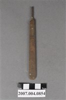 藏品(英國製PARAGON3號手術刀柄)的圖片