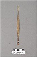 藏品(牙科黏固粉調刀)的圖片