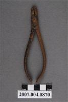 藏品(牙科技工鉗)的圖片