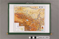 藏品(吳信政〈中國分省地理掛圖19－甘肅省〉)的圖片