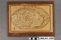 藏品(世界全圖立體地圖版模)的圖片