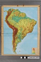 藏品(吳信政「南美洲地形圖」手稿)的圖片