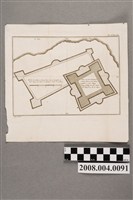 藏品(馮秉正〈熱蘭遮城平面圖〉)的圖片