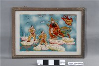 藏品(財神玻璃畫神明彩)的圖片