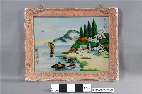 藏品(山水風景玻璃畫)的圖片
