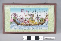 藏品(八仙過海玻璃畫)的圖片