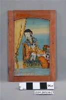 藏品(母子嬉戲玻璃畫)的圖片