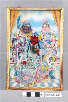 藏品(關聖帝君玻璃畫神明彩)的圖片