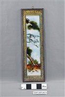 藏品(松鶴玻璃畫)的圖片