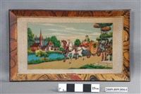 藏品(西洋馬車玻璃畫)的圖片