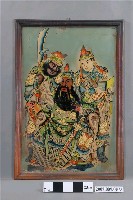 藏品(關聖帝君玻璃畫神明彩)的圖片