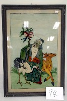 藏品(壽翁玻璃畫)的圖片