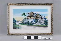 藏品(赤崁樓玻璃畫)的圖片