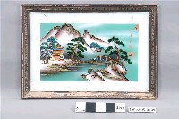 藏品(松溪載鶴玻璃畫)的圖片