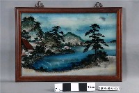 藏品(山水風景玻璃畫)的圖片