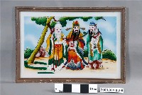 藏品(福祿壽玻璃畫神明彩)的圖片