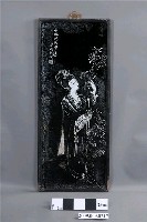 藏品(石榴美女玻璃畫)的圖片